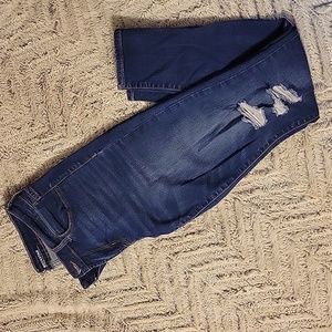 Old Navy Rockstar Midrise Skinny Distressed Jean